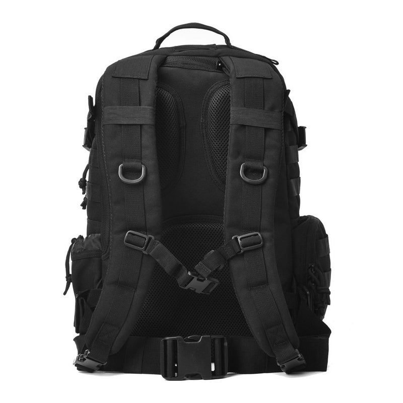 REEBOW GEAR Military Tactical Backpack Army Assault Pack Molle Bug Bag Backpacks Rucksack for Outdoor Sport Travel Hiking Camping Daypack Black - Image 5
